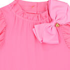 فستان بفيونكة باللون الابيض , 4, hi-res