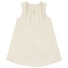  فستان للبنات بالشعار باللون الذهبى, 1, hi-res