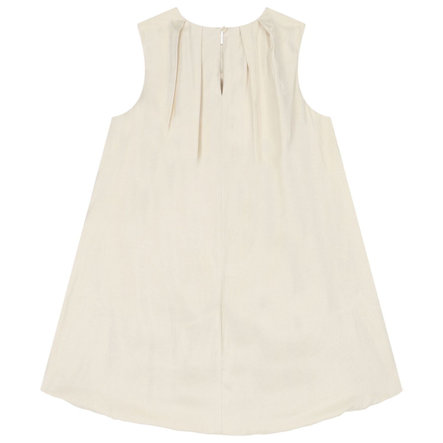  فستان للبنات بالشعار باللون الذهبى, 1, hi-res