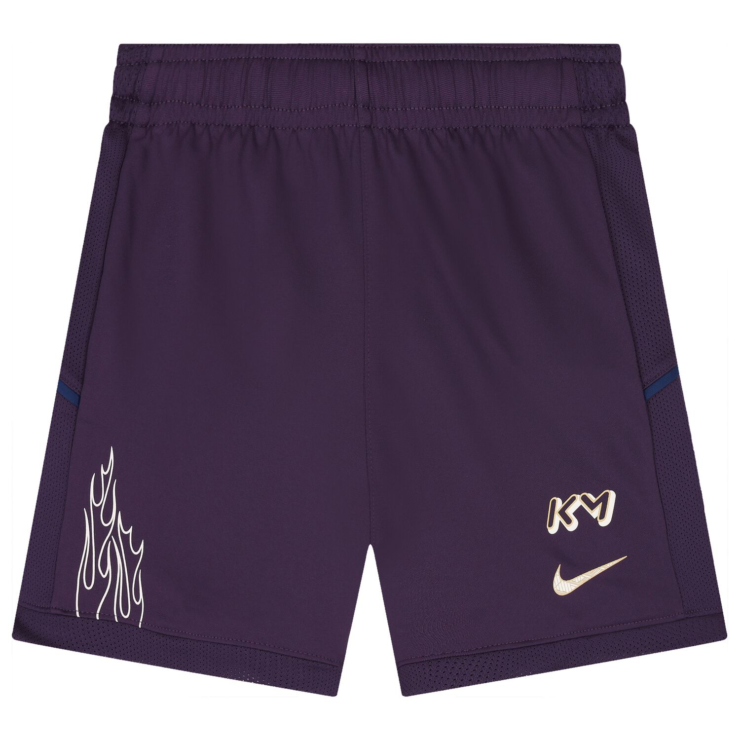 Boys Purple Mbappé Logo Shorts, 1, hi-res image number null