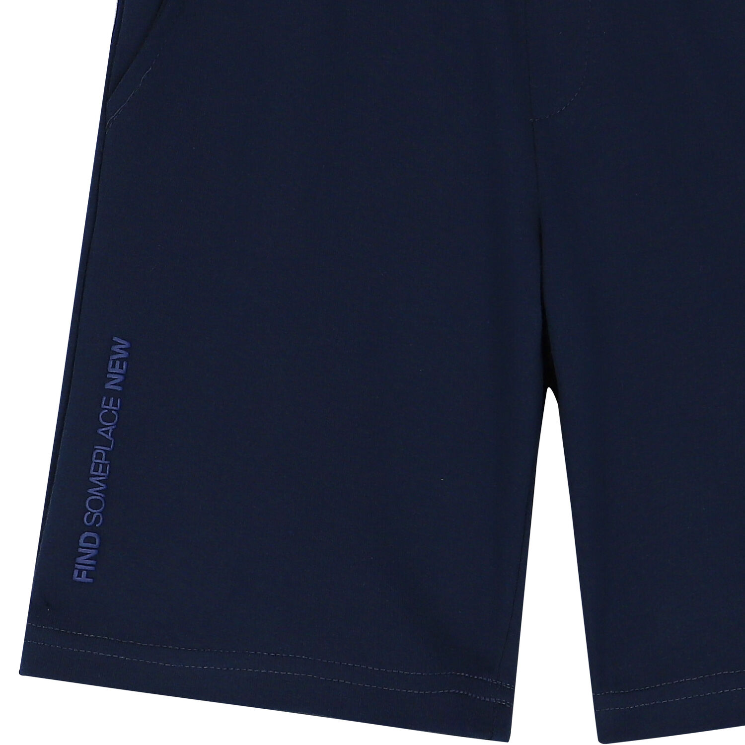 Boys Navy Cotton Shorts, 1, hi-res image number null