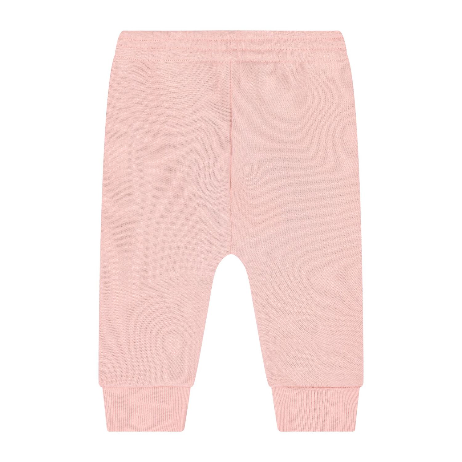 Baby Girls Pink Web Striped Joggers, 2, hi-res
