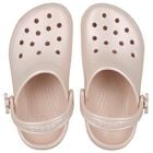 Girls Metallic Beige Classic Clogs Sandals , 1, hi-res