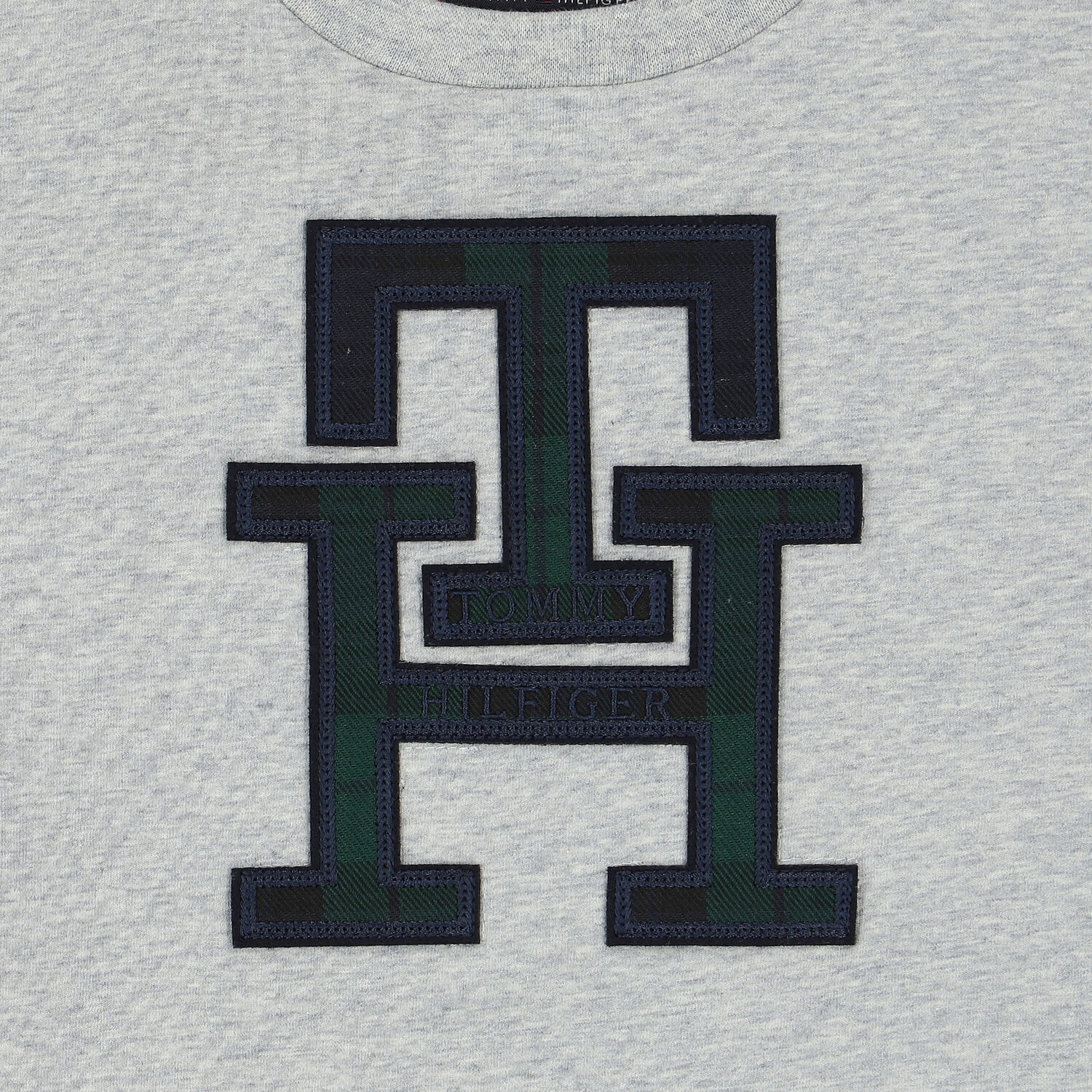 تيشيرت بالشعار باللون الرمادي للأولاد, 1, hi-res