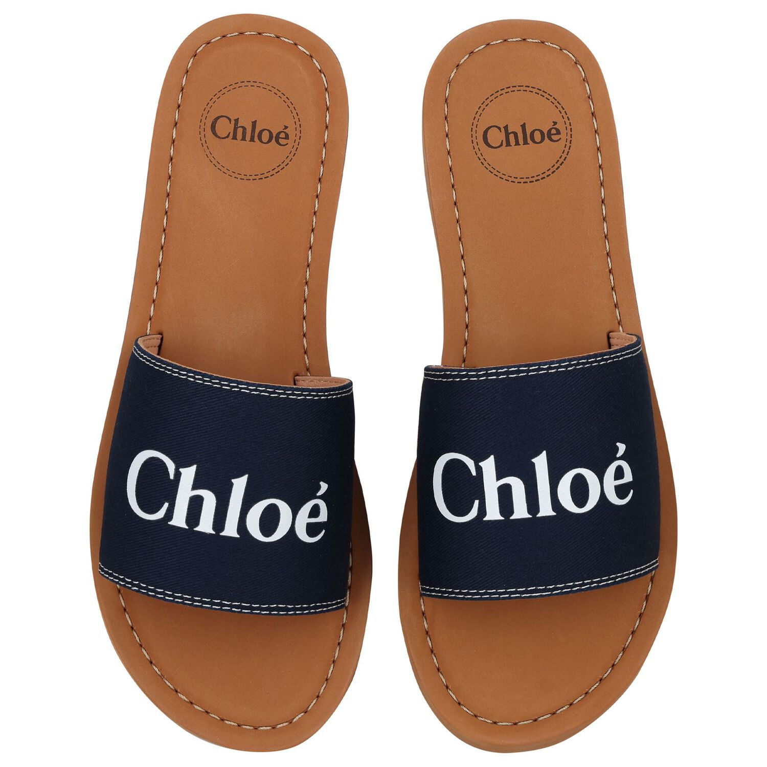 Girls Woody Logo Sliders, 2, hi-res image number null