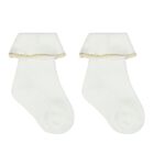 Ivory & Gold Elephant Romper Gift Set, 1, hi-res