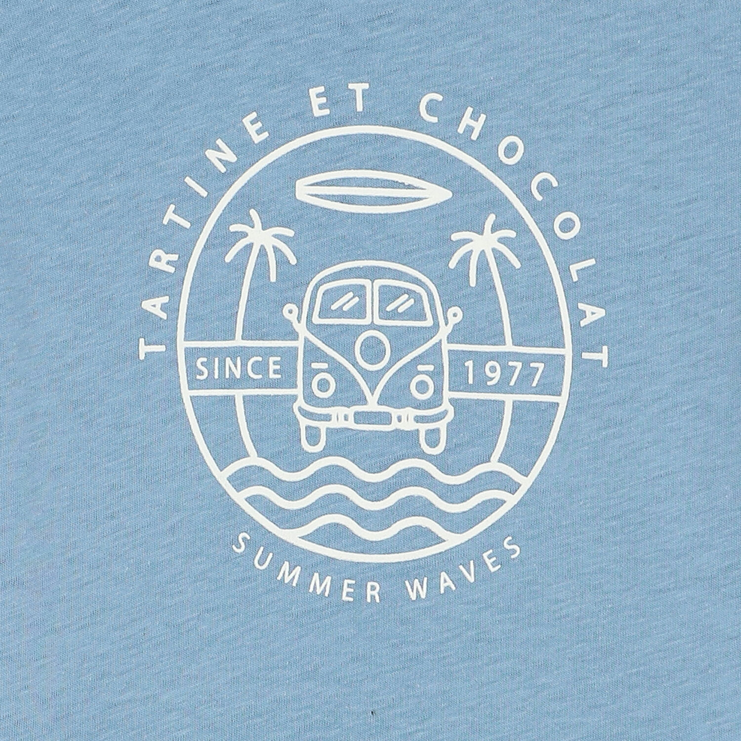 Younger Boys Blue Logo T-Shirt, 1, hi-res