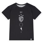 Boys Black Logo T-Shirt, 2, hi-res