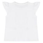 طقم تنورة بنات شيفون باللون الأبيض والوردي , 1, hi-res