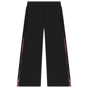 Girls Black Orchidee Trousers