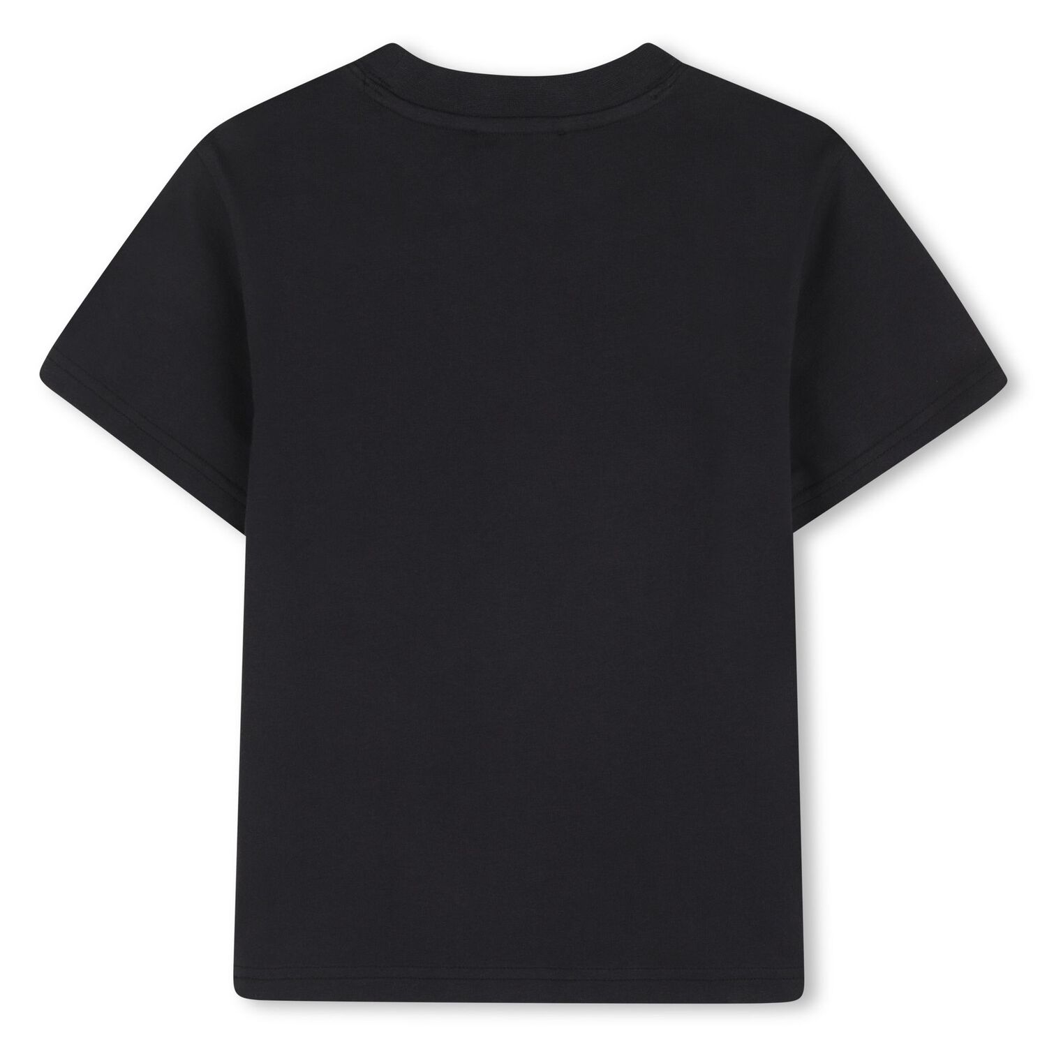 Boys Black Logo T-Shirt, 1, hi-res