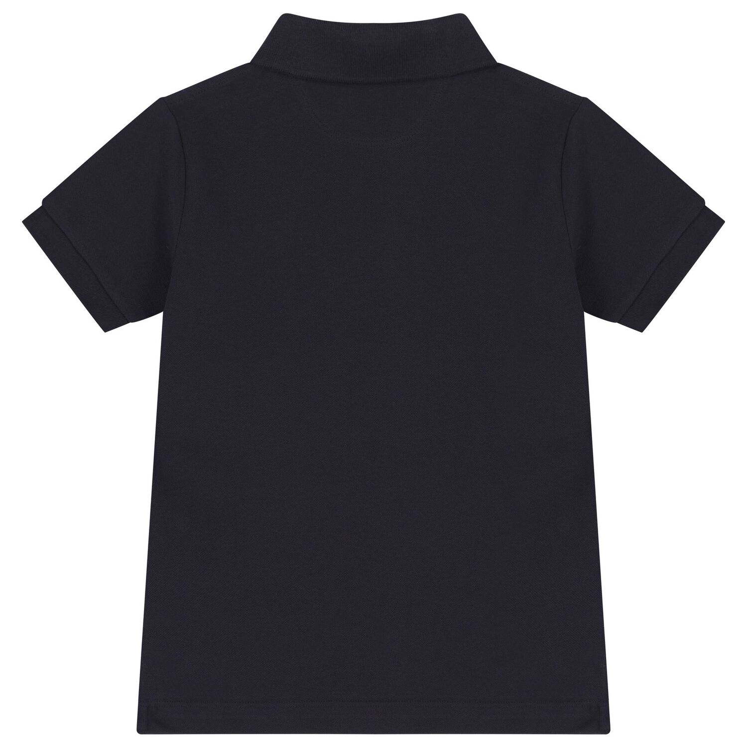 Boys Navy Dog Polo Shirt, 1, hi-res