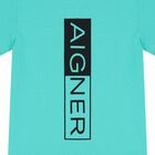 Boys Aqua Logo T-Shirt, 3, hi-res