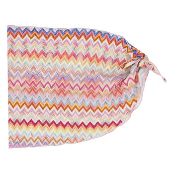 Girls Multi-Coloured Zigzag Beach Skirt