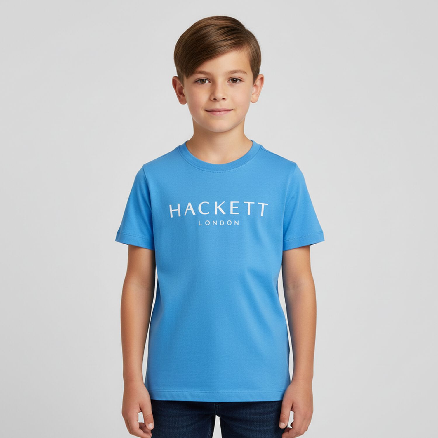 Boys Blue Logo T-Shirt, 2, hi-res