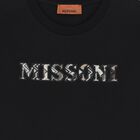 تيشيرت بالشعار باللون الاسود للاولاد , 1, hi-res