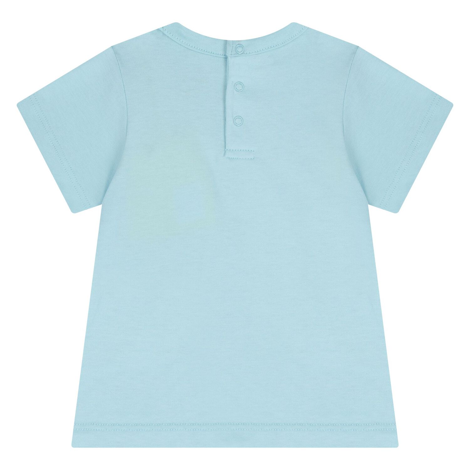 طقم شورت بطبعة حقيبة باللون الأزرق و الأبيض, 2, hi-res