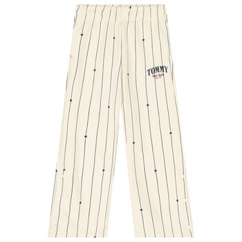 Boys Beige Logo Trousers