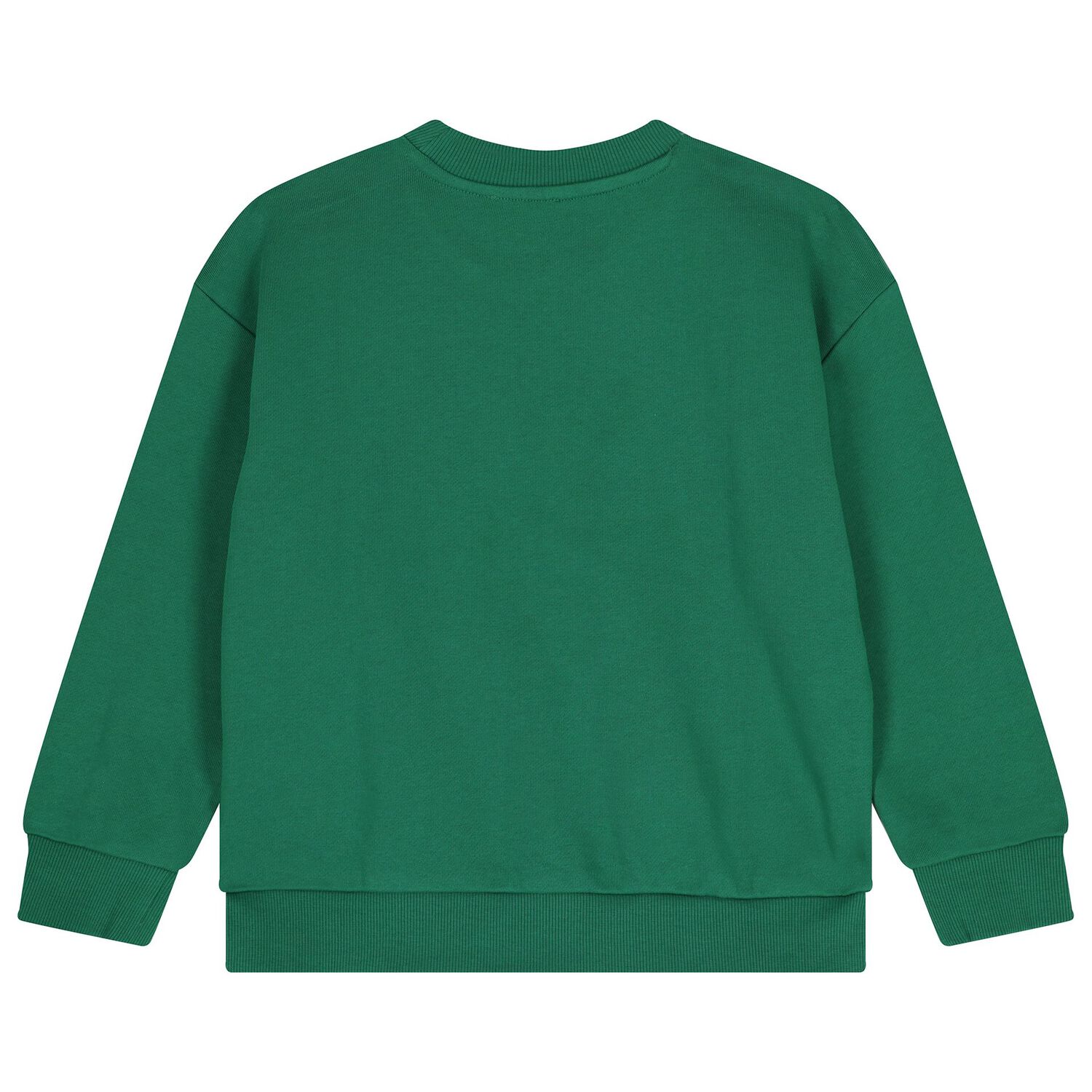 Boys Green Tiger Logo Sweatshirt, 1, hi-res