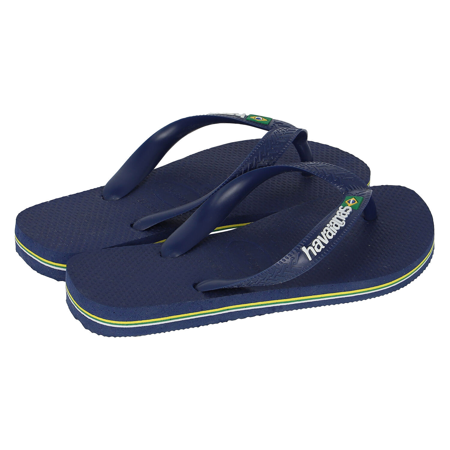 Navy Logo Flip Flops, 3, hi-res image number null