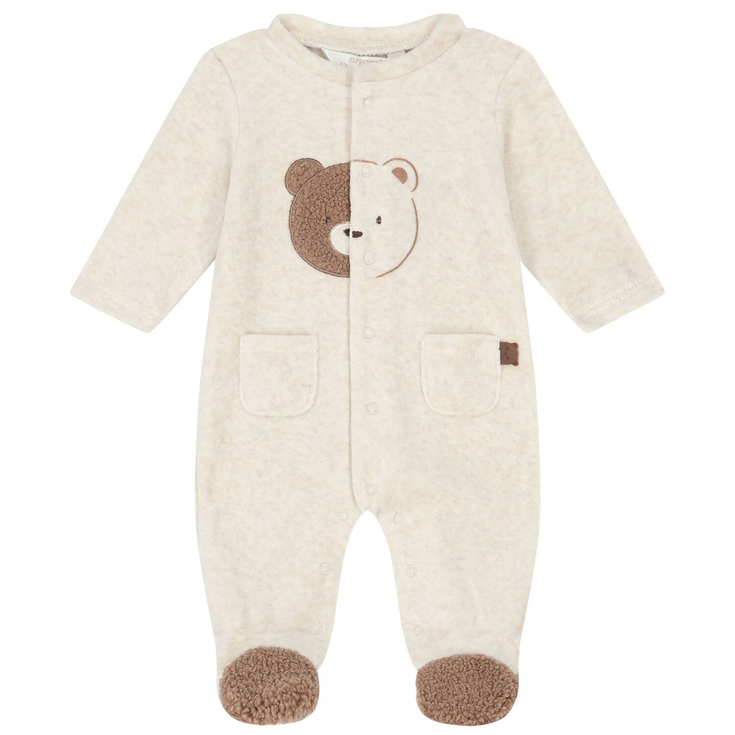 Baby Boys Ivory & Yellow Babygrows ( 2-Pack ), 1, hi-res