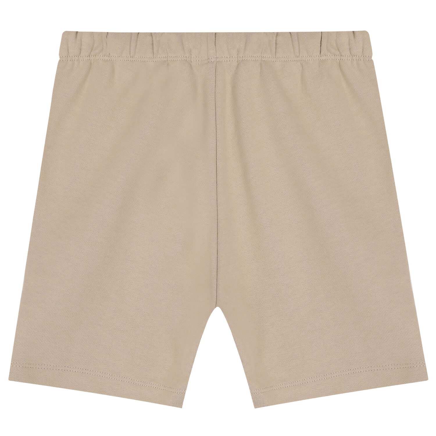 Boys Beige Logo Shorts, 2, hi-res