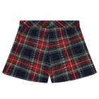 شورت بنات من الترتان   باللون الكحلي, 1, hi-res