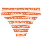 بيكنى بنات مخطط باللون الأبيض والبرتقالى, 1, hi-res