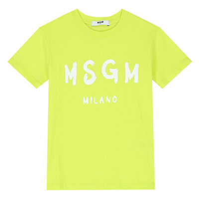 Neon Yellow Logo T-Shirt