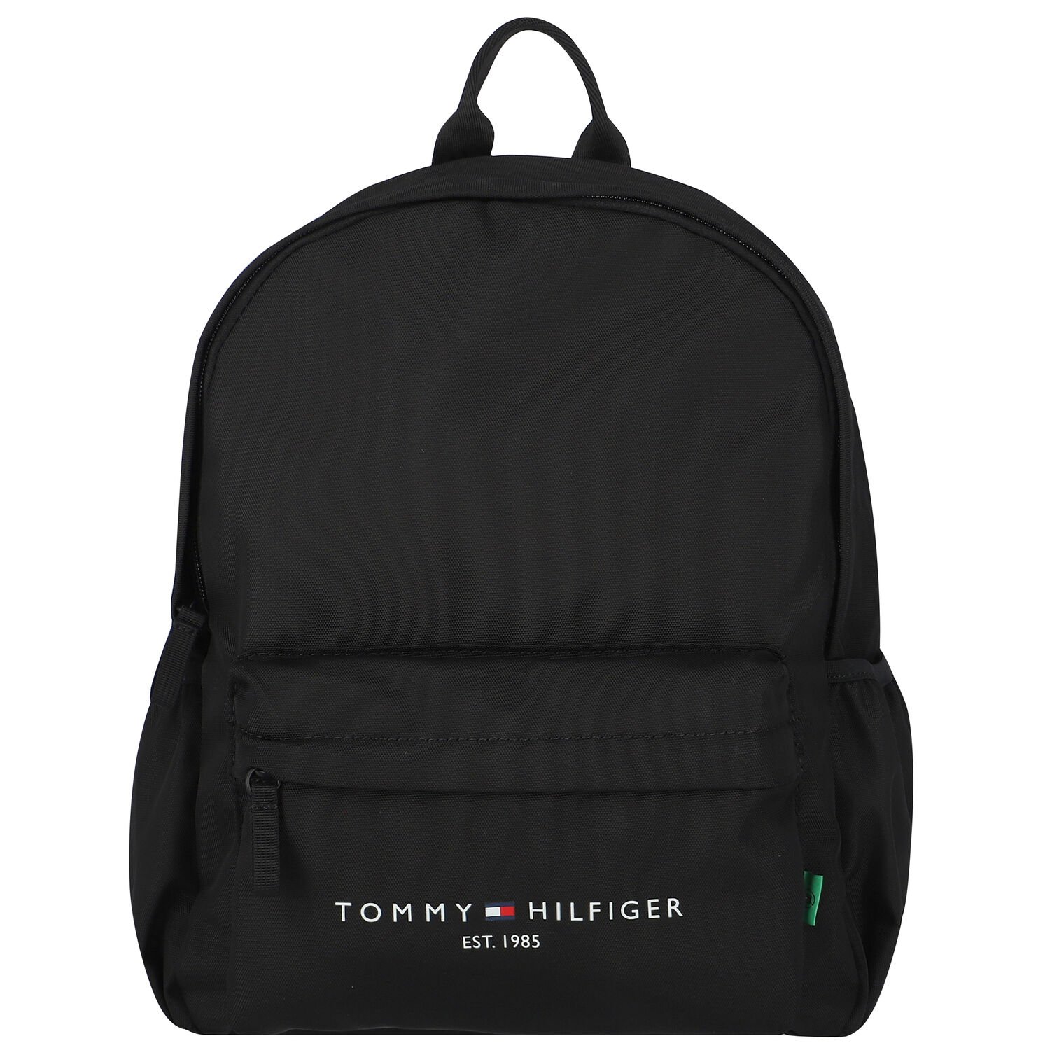 Black Logo Backpack, 2, hi-res