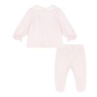 Baby Girls Pink 2 Piece Babygrow, 1, hi-res
