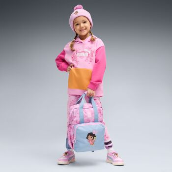 Girls Pink Dora The Explorer Hooded Top