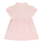 Baby Girls Pink GG Logo Dress, 1, hi-res