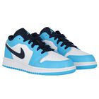 Blue & White Air Jordan 1 Low Trainers, 11, hi-res