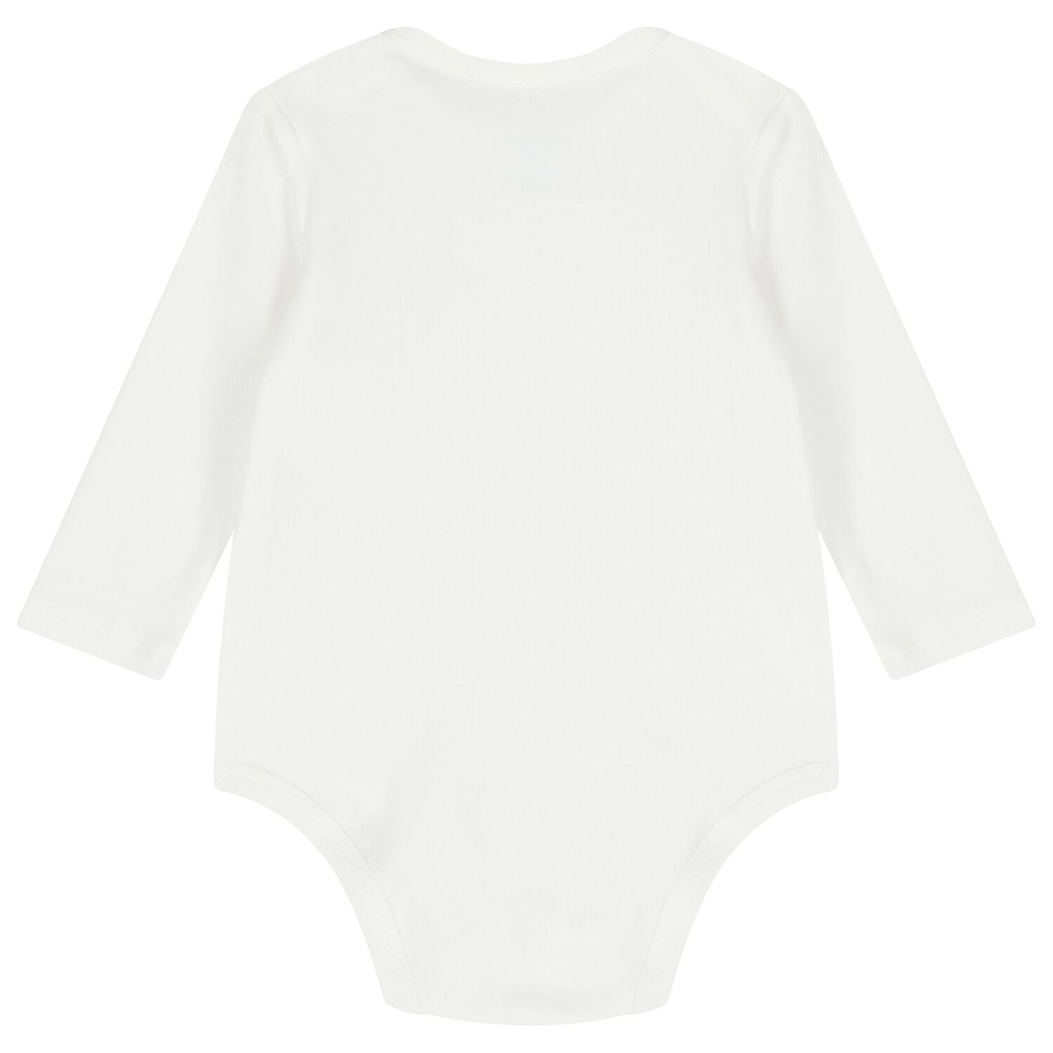 طقم هدايا ملابس اطفال بتصميم دب بولو ابيض للبنات , 1, hi-res