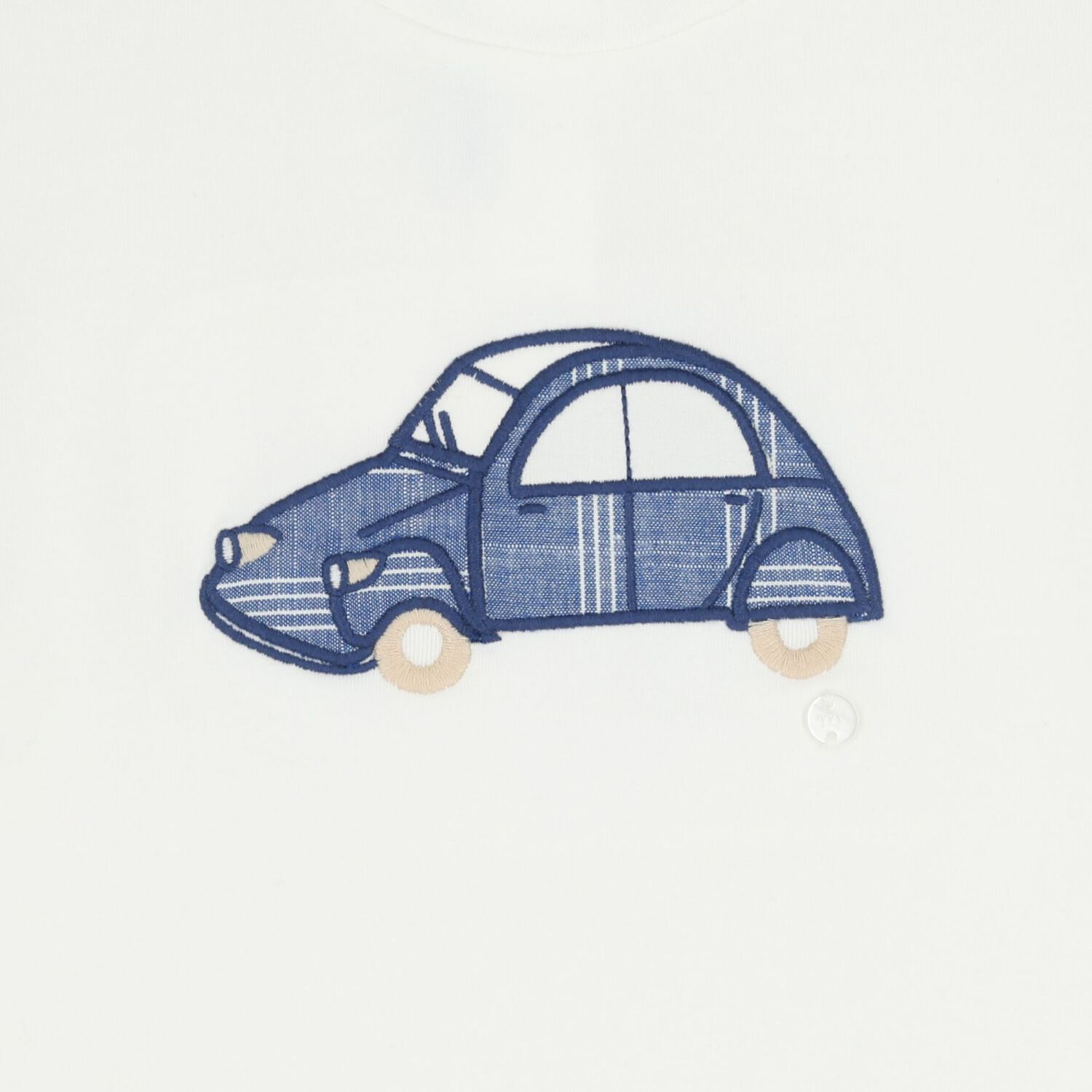 طقم شورت أولاد باللون الأبيض والأزرق, 1, hi-res