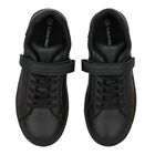 Boys Black Logo Trainers, 1, hi-res