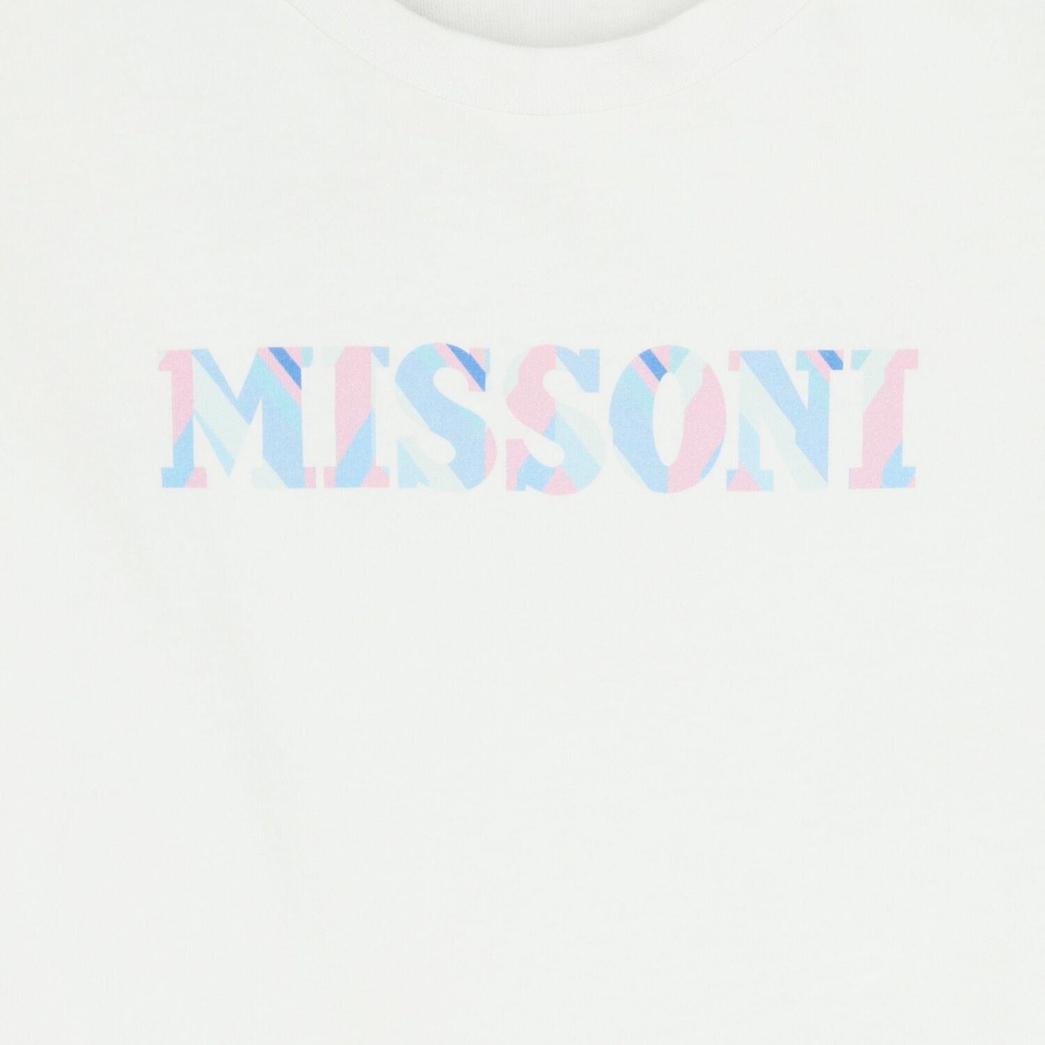 Girls White Logo T-Shirt , 1, hi-res