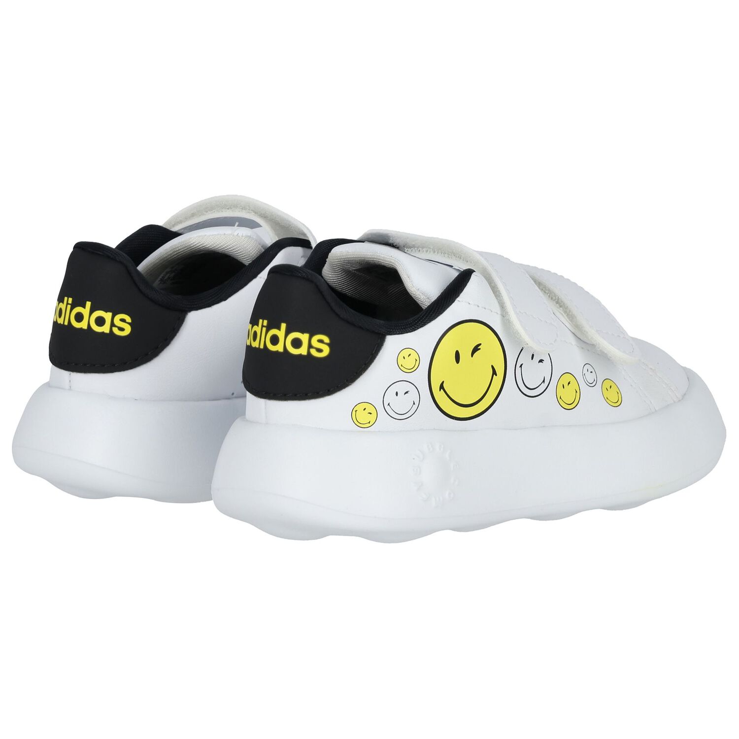 White Advantage Smiley World Trainers, 1, hi-res