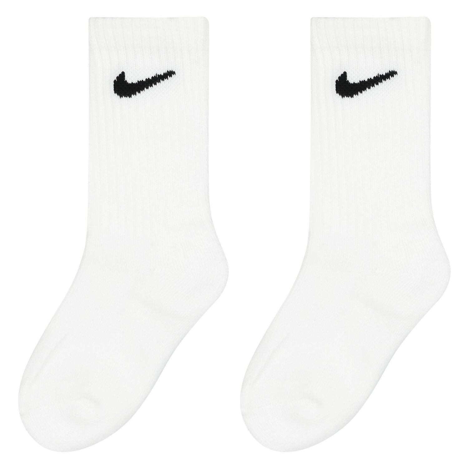 White Logo Socks ( 3-Pack ), 1, hi-res image number null