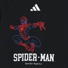 Boys Black Logo Spidersman Marvel Tracksuit, 1, hi-res