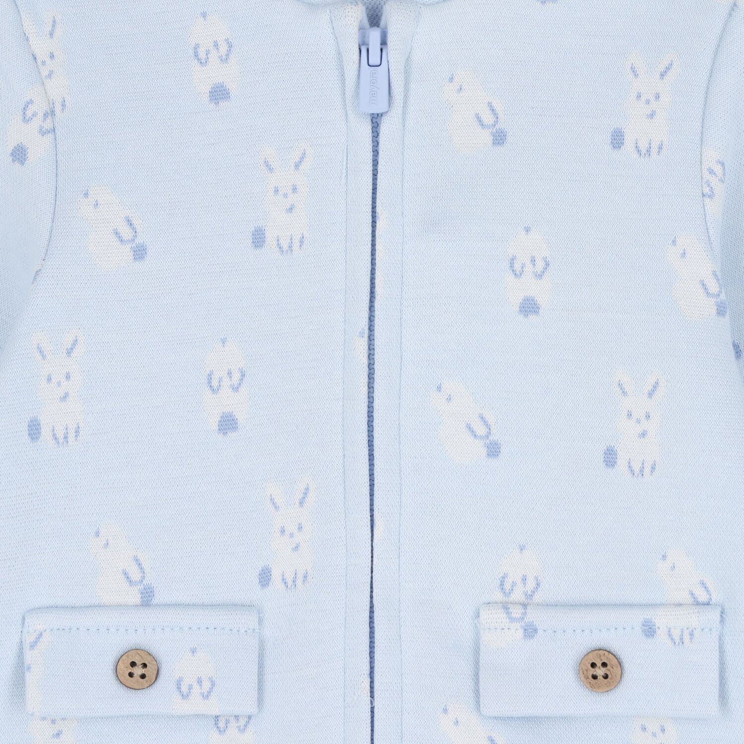 Baby Boys Blue & Ivory Tracksuit Set ( 3 Piece ), 1, hi-res