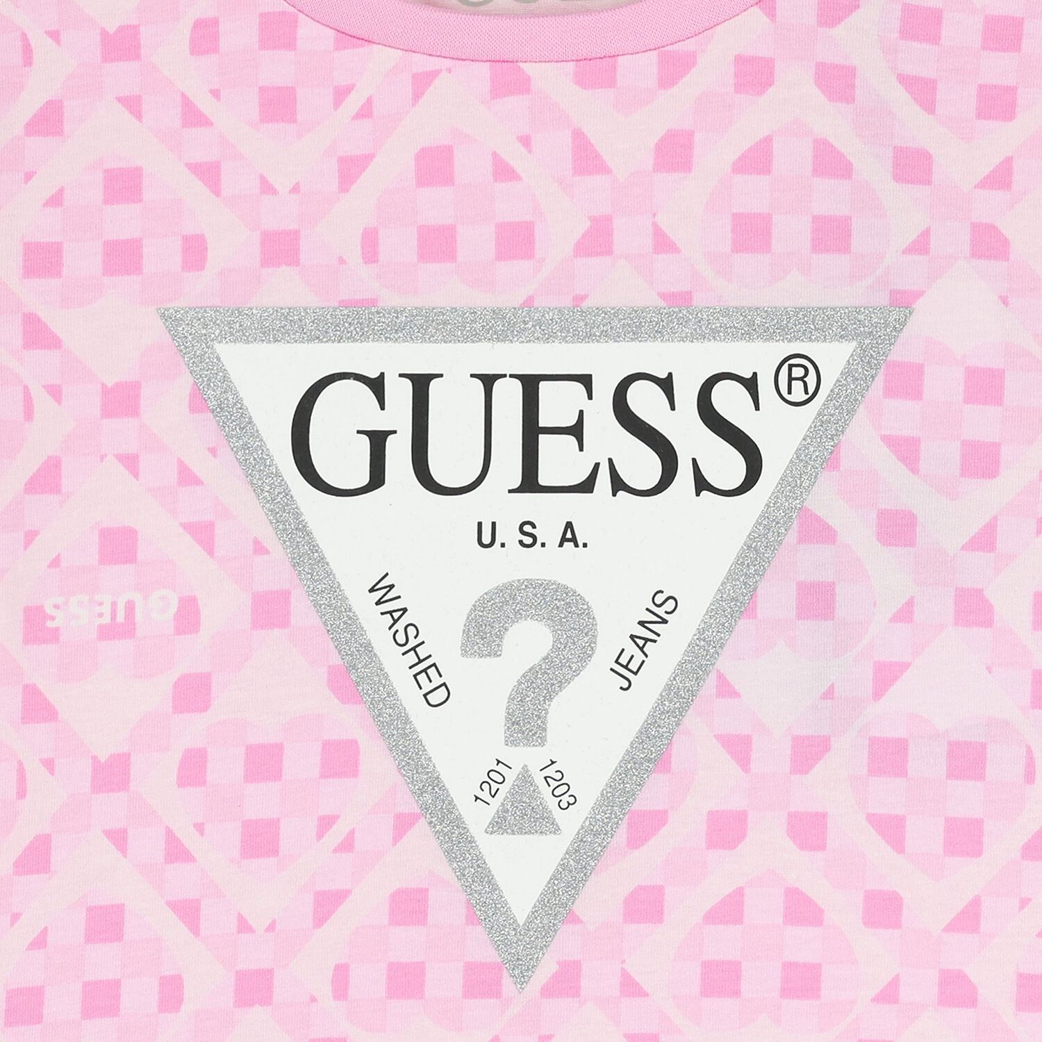 Girls Pink Logo T-Shirt, 1, hi-res