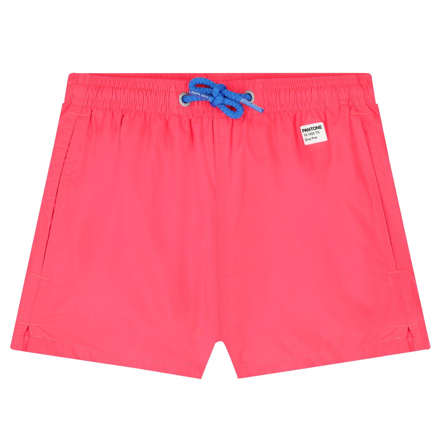 Boys Neon Pink Swim Shorts, 1, hi-res image number null