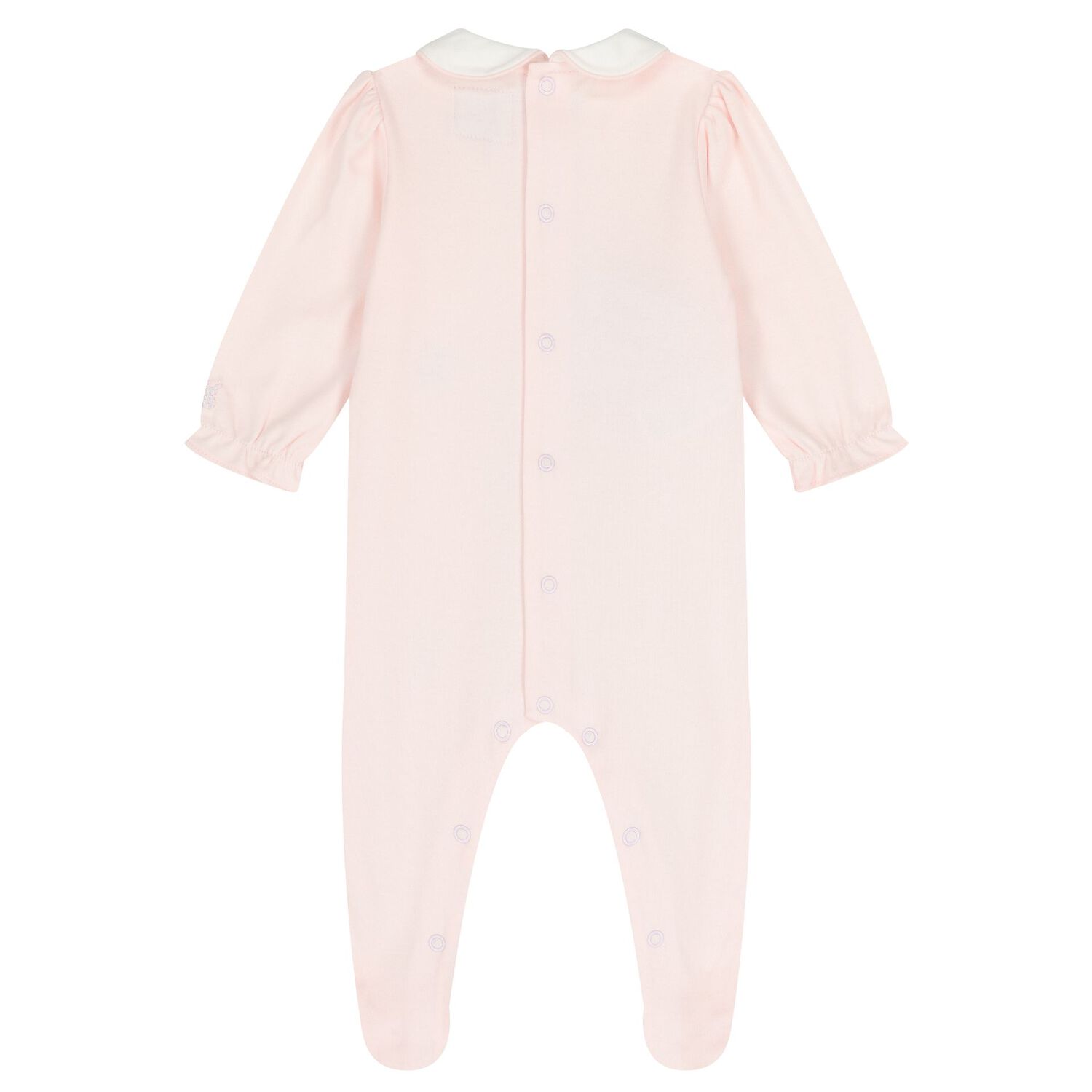 Baby Girls Pink Floral Babygrow, 1, hi-res image number null