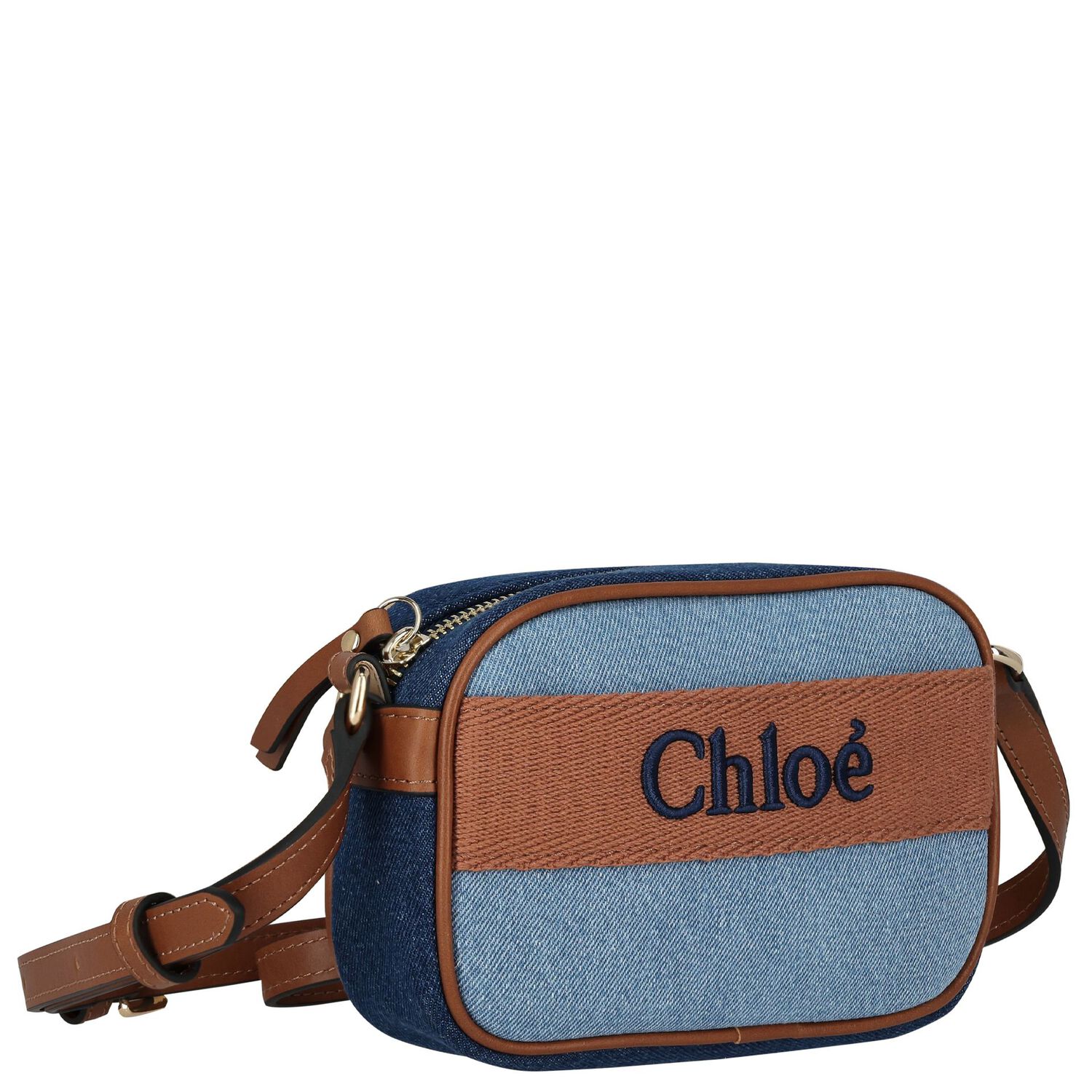 Girls Blue Logo Handbag, 1, hi-res image number null
