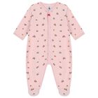 Baby Girls Pink & Ivory Floral Babygrow Gift Set, 1, hi-res