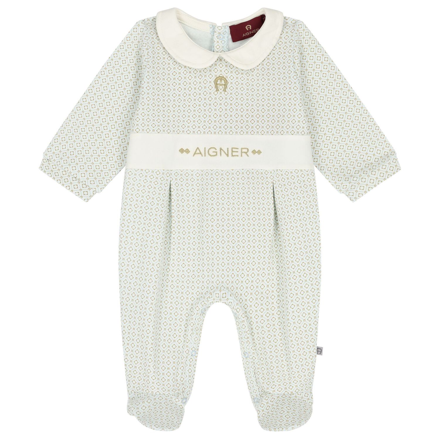 طقم أولاد هدايا أفرول بالشعار باللون   الأزرق, 1, hi-res image number null