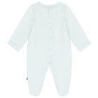 Baby Boys Blue Logo Babygrow, 2, hi-res