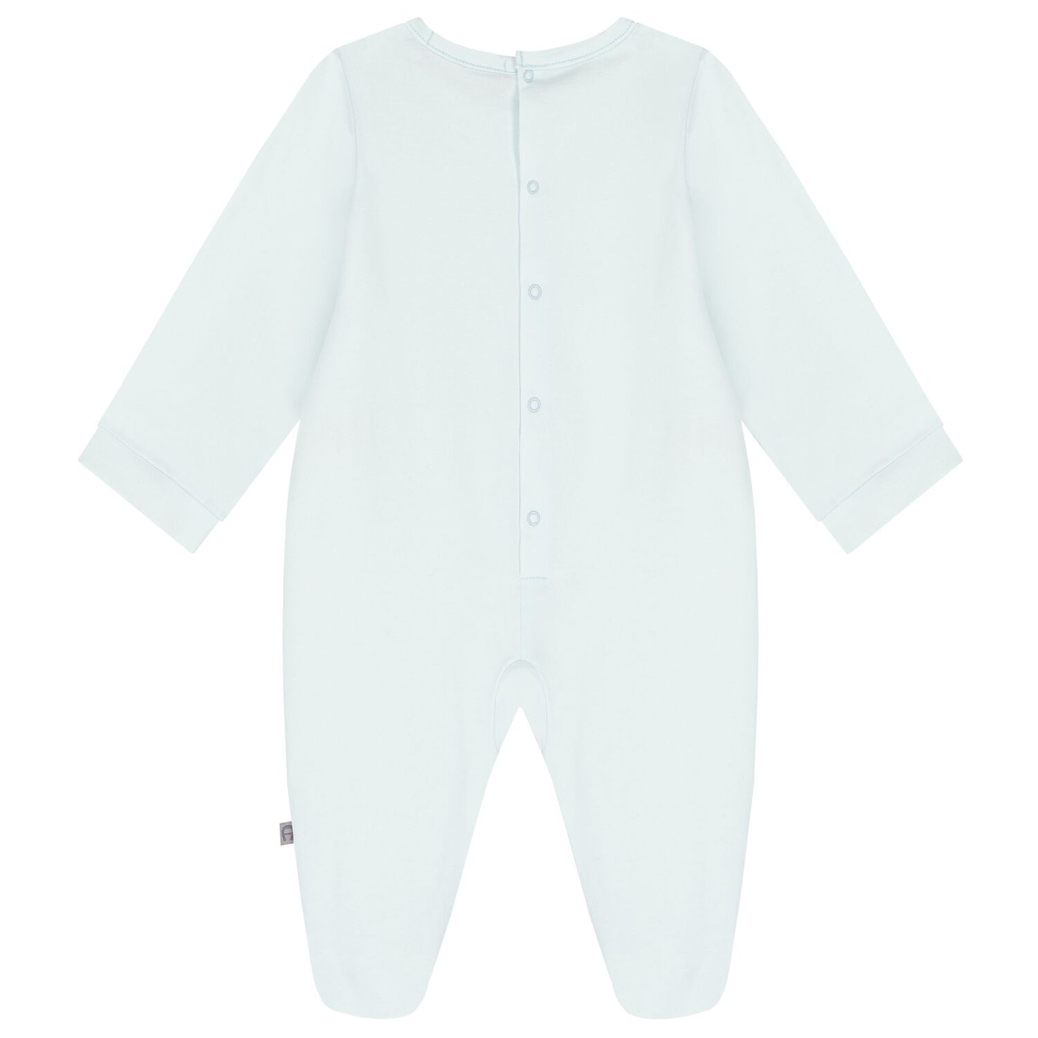 Baby Boys Blue Logo Babygrow, 2, hi-res image number null